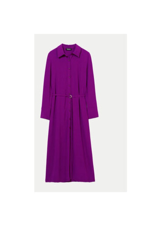 Дамска рокля, Desigual, 304478413, Полиестер, Лилаво, Виолетов, S