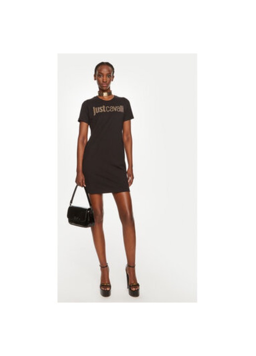 Noi ruha, Just Cavalli, 303655310, Pamut, Fekete, Fekete, S