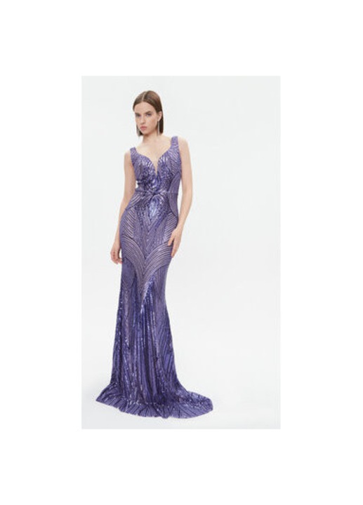 Rochie Dama, Fracomina, 303320607, Poliester, S INTL, Violet