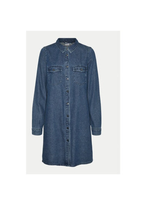 Rochie dama, Vero Moda, 304509582, Bumbac, 46794, Albastru