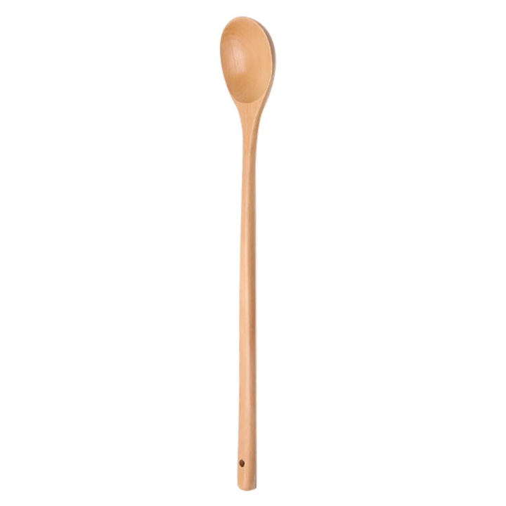 Lingura din lemn pentru bucatarie, ustensila, natural, 1 buc