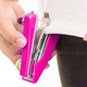 Masina de cusut portabila YANYXR mini, roz, set 2 buc, compacta, usoara