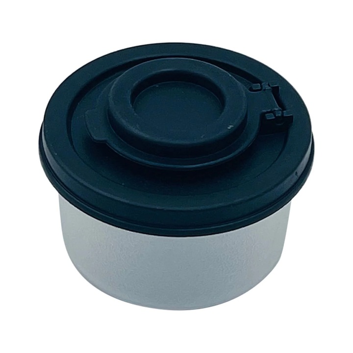 YANYXR átlátszó műanyag fűszertartó készlet piros tetővel, 7 lyuk, 7x7cm, légmentesen záródó