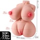 Papusa gonflabila sexuala VGJOT, dimensiune reala, material TPR medical, culoare natura, 3.5 kg