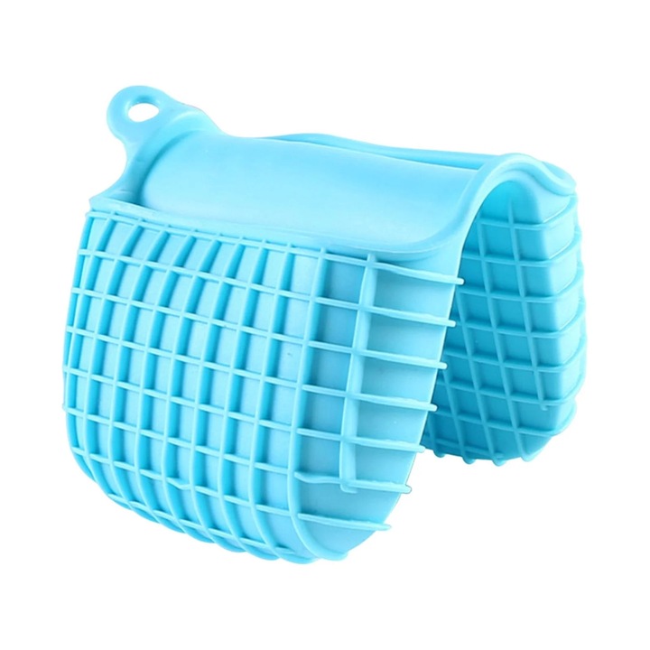 YANYXR mini sütőkesztyű szett, szilikon, hőszigetelés, szürke