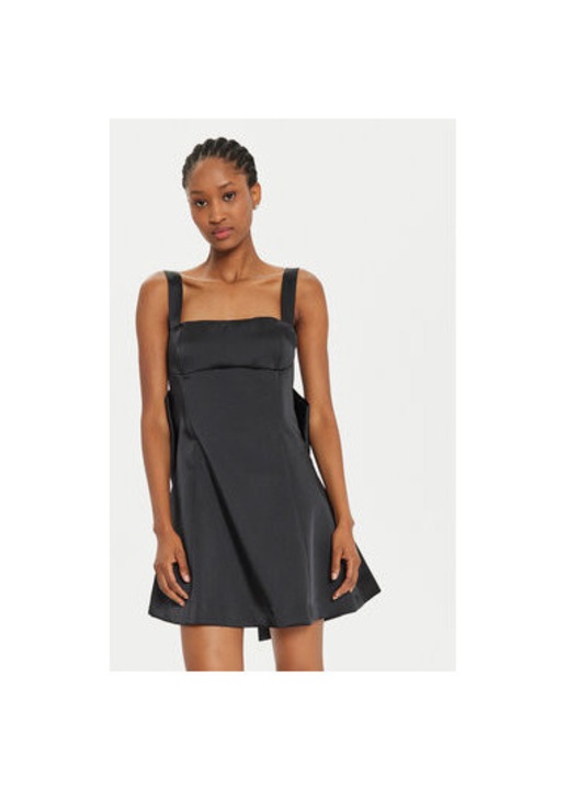 Női ruha, Vicolo, 304937095, Poliészter, Fekete, Fekete