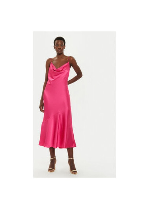 Női ruha, Ted Baker, 304732898, Poliészter, Rózsaszín, Rózsaszín