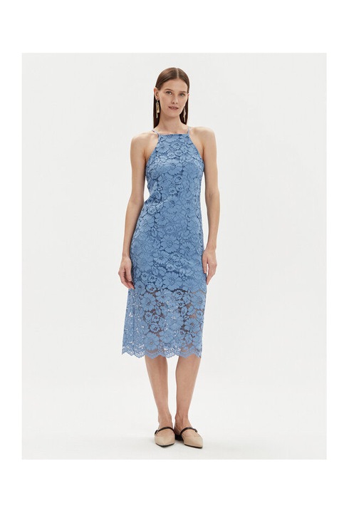 Дамска рокля, Yas, 52292, Синя, Найлон