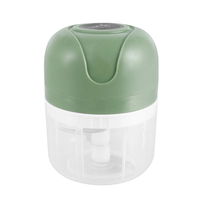 Електрическа мелничка за чесън YANYXR 250ml USB пластмаса инокс 12x9x9cm