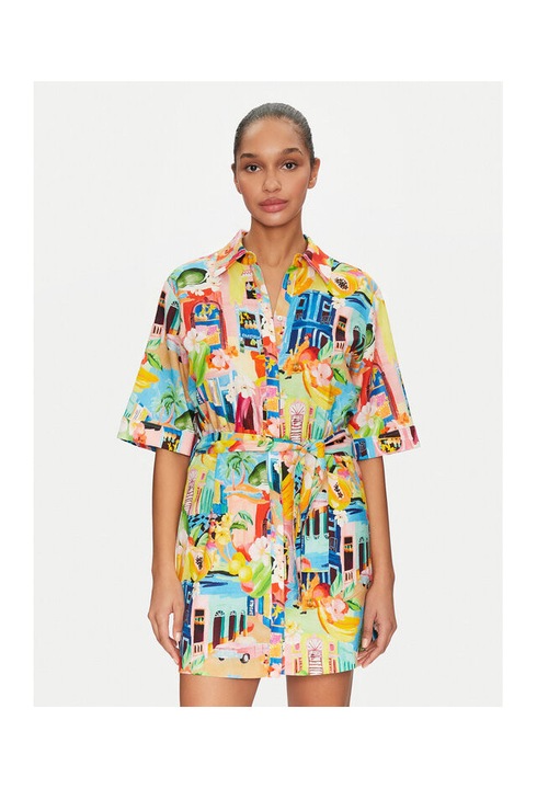 Női ruha, Seafolly, 305002327, Len/Viszkóz, Többszínű, Többszínű