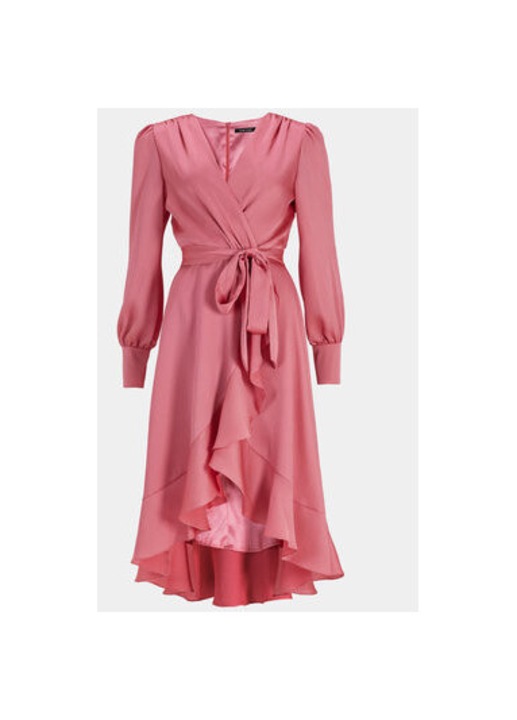 Női ruha, Swing, 303551926, Poliészter, Rózsaszín, Rózsaszín