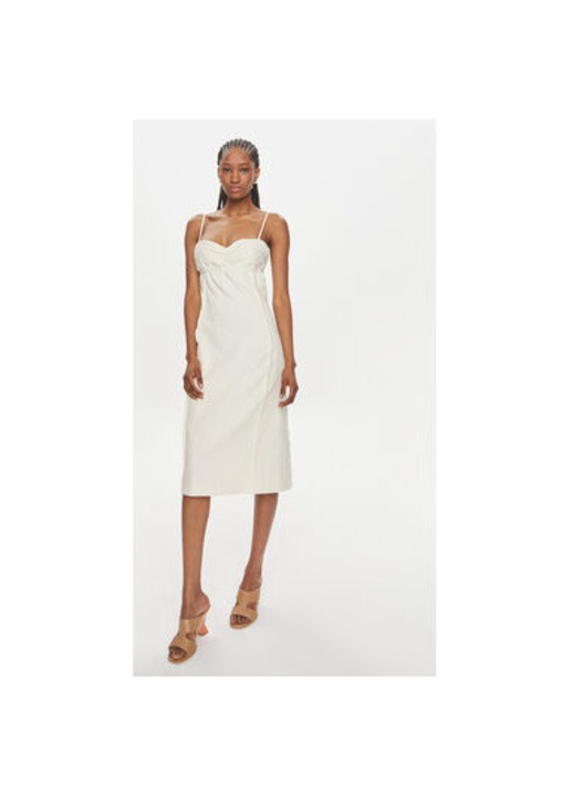 Rochie dama, Samsoe Samsoe, 303646608, Bumbac/In, Bej, Bej