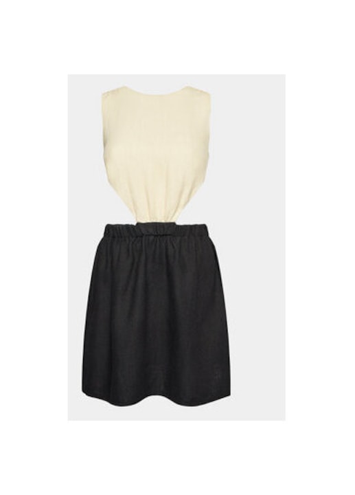 Női ruha, Undress Code, 302910656, Ramie, L INTL, Bézs