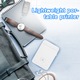 Producator de etichete termice, Noonedibs, imprimare fara cerneala, conexiune Bluetooth, reincarcabila, cu benzi de etichete, etichetare portabila, pentru scoala, acasa sau afaceri, alb