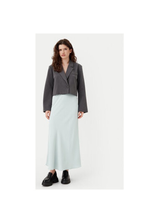 Дамска пола, Pieces, 304915215, Рециклиран полиестер/Полиестер, Син, Син