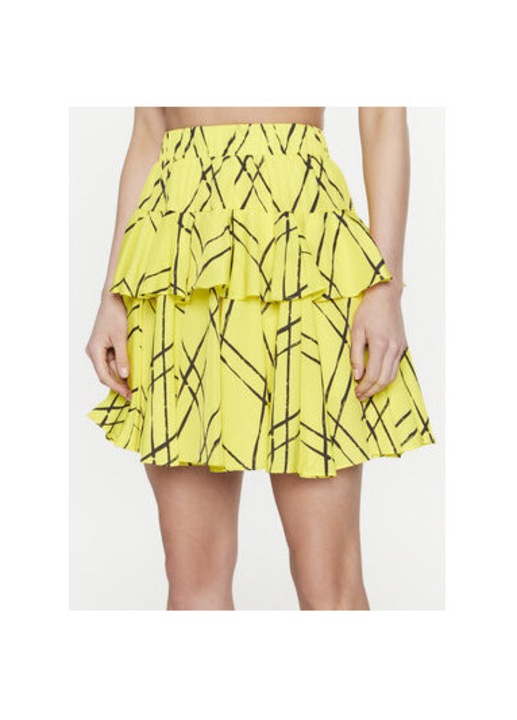 Дамска пола, Silvian Heach, 302172375, Полиестер, Жълт, Жълт