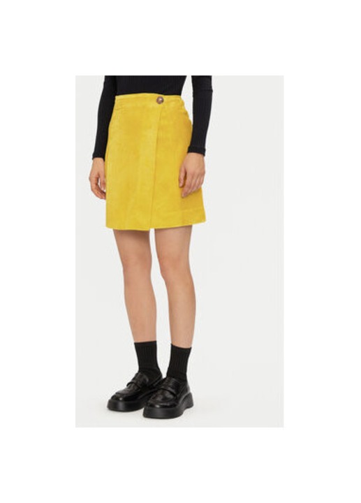 Дамска пола, United Colors Of Benetton, 304522727, Полиестер, Жълт, Жълт