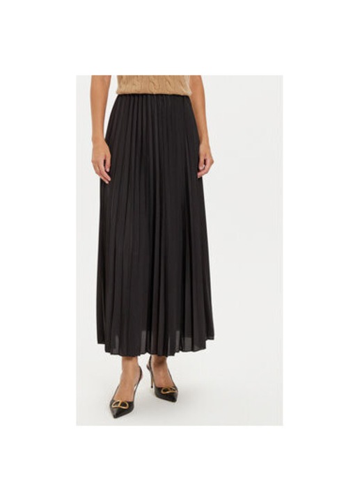 Fusta dama, Vero Moda, 304520006, Poliester reciclat, S INTL, Negru