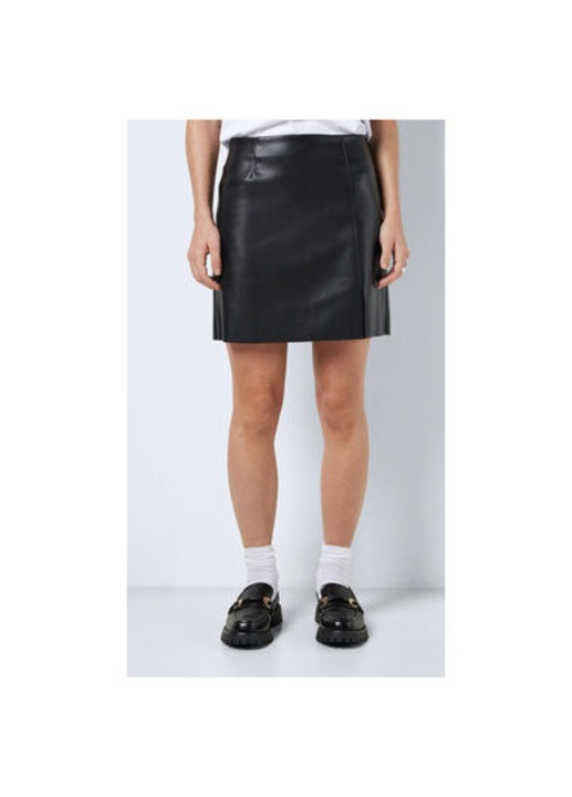 Fusta dama, Noisy May, 302788224, Piele ecologica, XS INTL, Negru