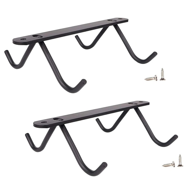 Carlige pentru cani sub dulap, suport montat pe carlig, organizator multifunctional pentru cani de cafea, otel cu suprafata vopsita pentru solutii de depozitare care economisesc spatiu si rezistente la rugina