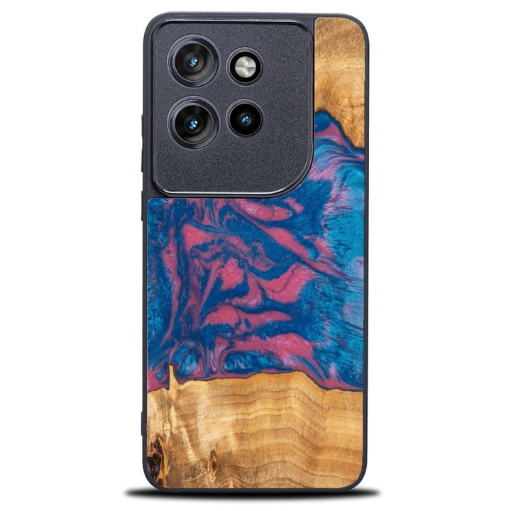 Калъф, Bewood Unique за Motorola Edge 50 Neo, Уникални неони Вегас