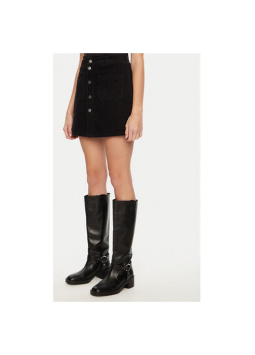 Fusta dama, Jdy, 304648243, Bumbac, Negru, Negru