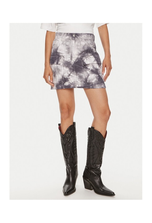 Дамска пола, Gestuz, 304354373, Памук, Сива, Сив