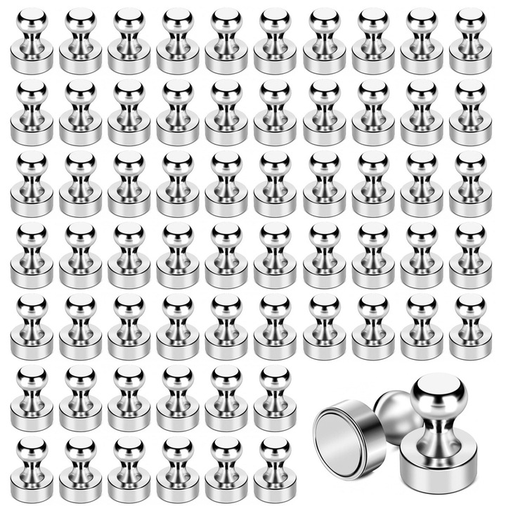 Магнитни органайзери Enforose, комплект от 12 цвята, голям капацитет, за бяла дъска, хладилник