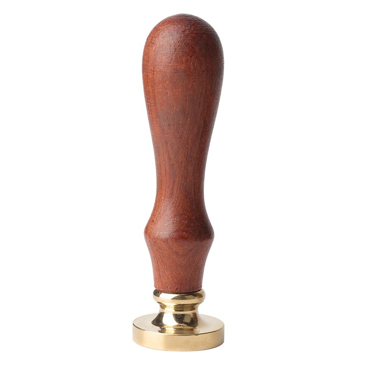 Stampila cu ceara personalizata, model vintage, dimensiuni compacte, pentru invitatii de nunta