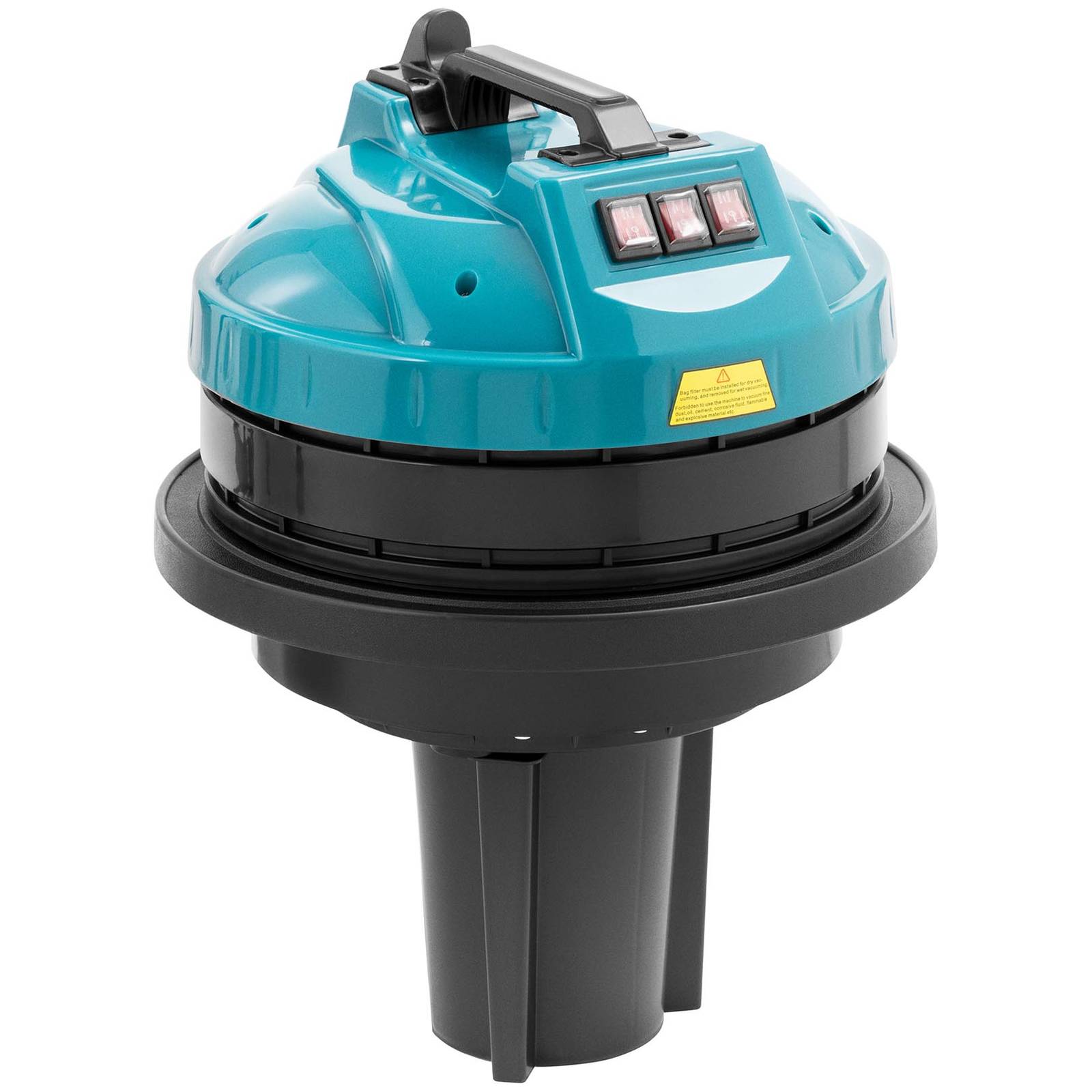Aspirator industrial FLOORCLEAN 80PRO+, Ulsonix, 3000 W, 80 L, argintiu