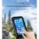Suport telefon bicicleta/motocicleta, ajustabil 360, brat de prindere robust, pana la 6.8 inch, negru, impermeabil