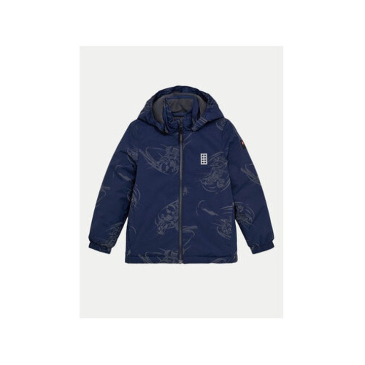 Geaca baieti, Lego, 304284397, Poliester, Albastru, Albastru