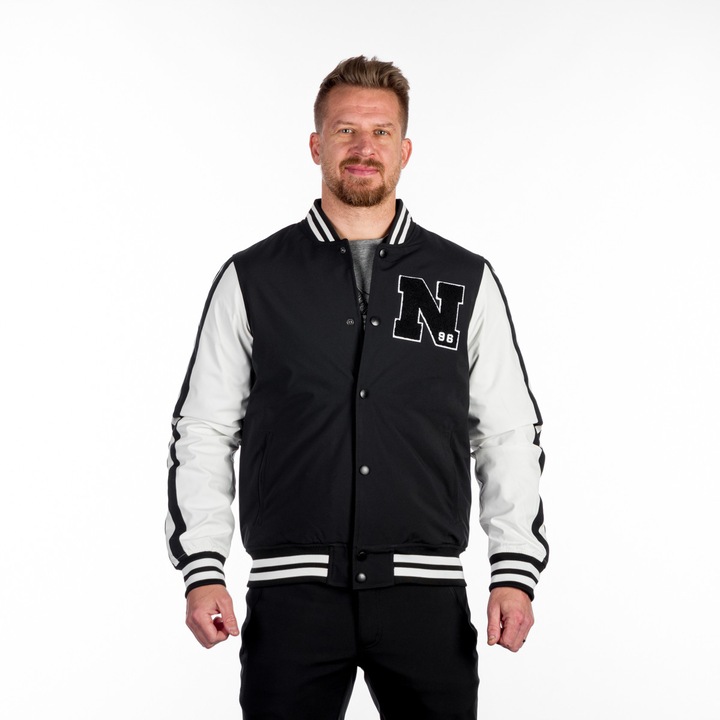 KENT férfi SEAL 3L bomber szigetelt dzseki, Fehér/Fekete