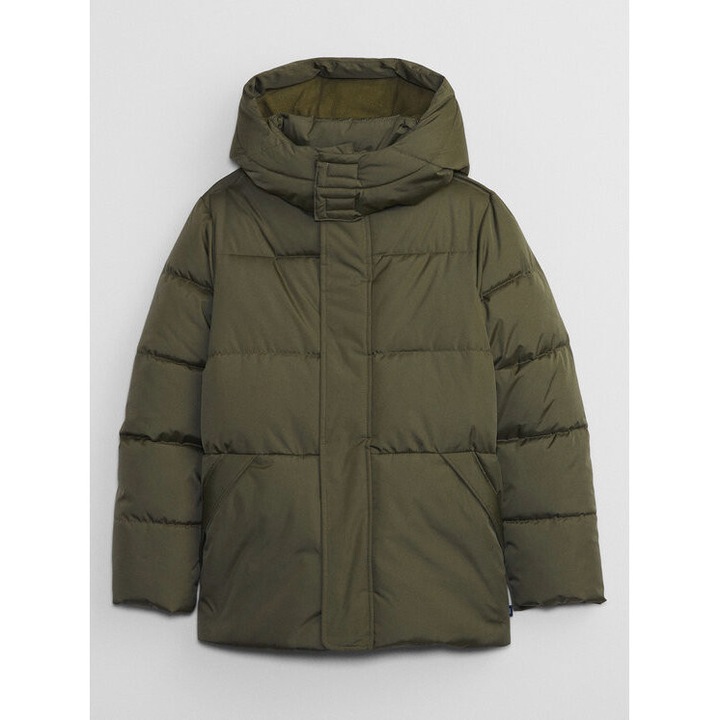 Geaca baieti, Gap, 303611323, Poliester, Verde, Verde