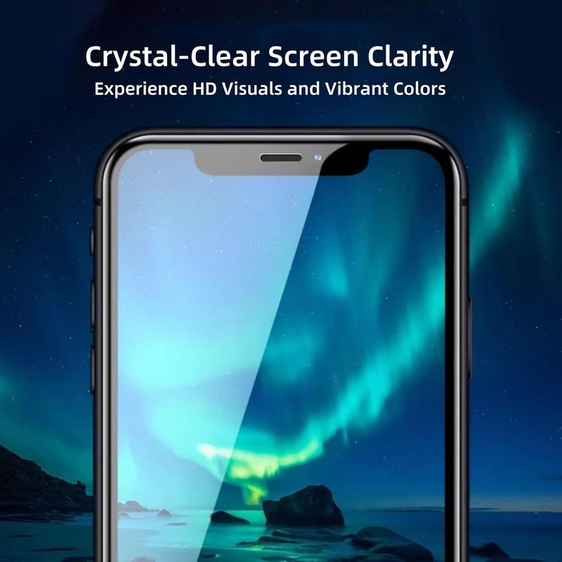 Folie sticla protectie telefon, pentru iPhone 16 Pro Max, instalare 1:1 usoara si rapida cu dispozitiv de montare automata in 30 de secunde, folie de inalta definitie，protectie completa, Anti-zgarieturi, anti-explozie, Anti-soc, Transparent