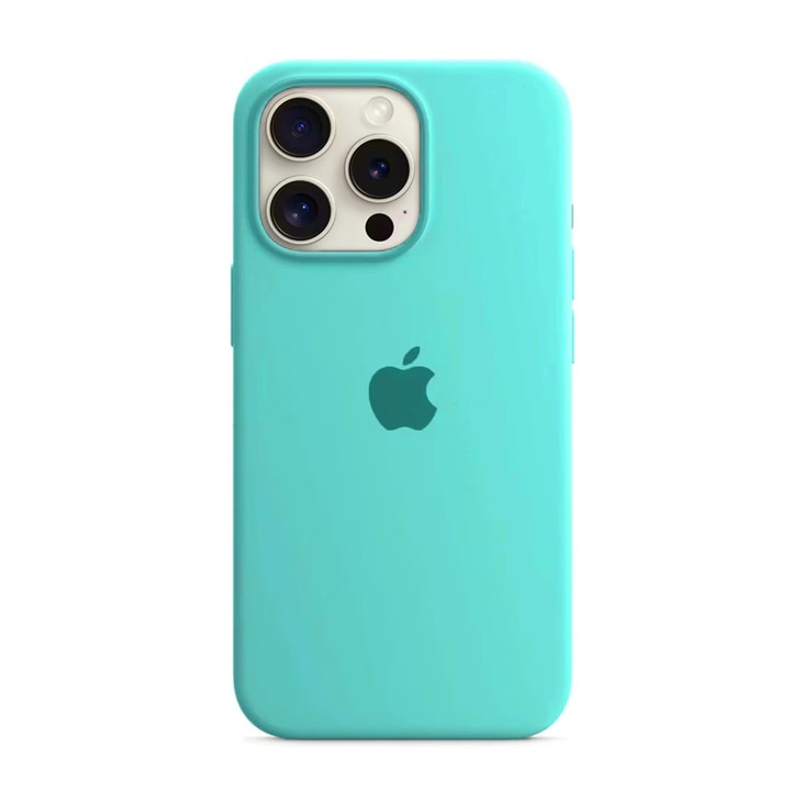 Husa de protectie din silicon Apple iPhone 15 Pro Max *5030280-MX-E DC, Aqua