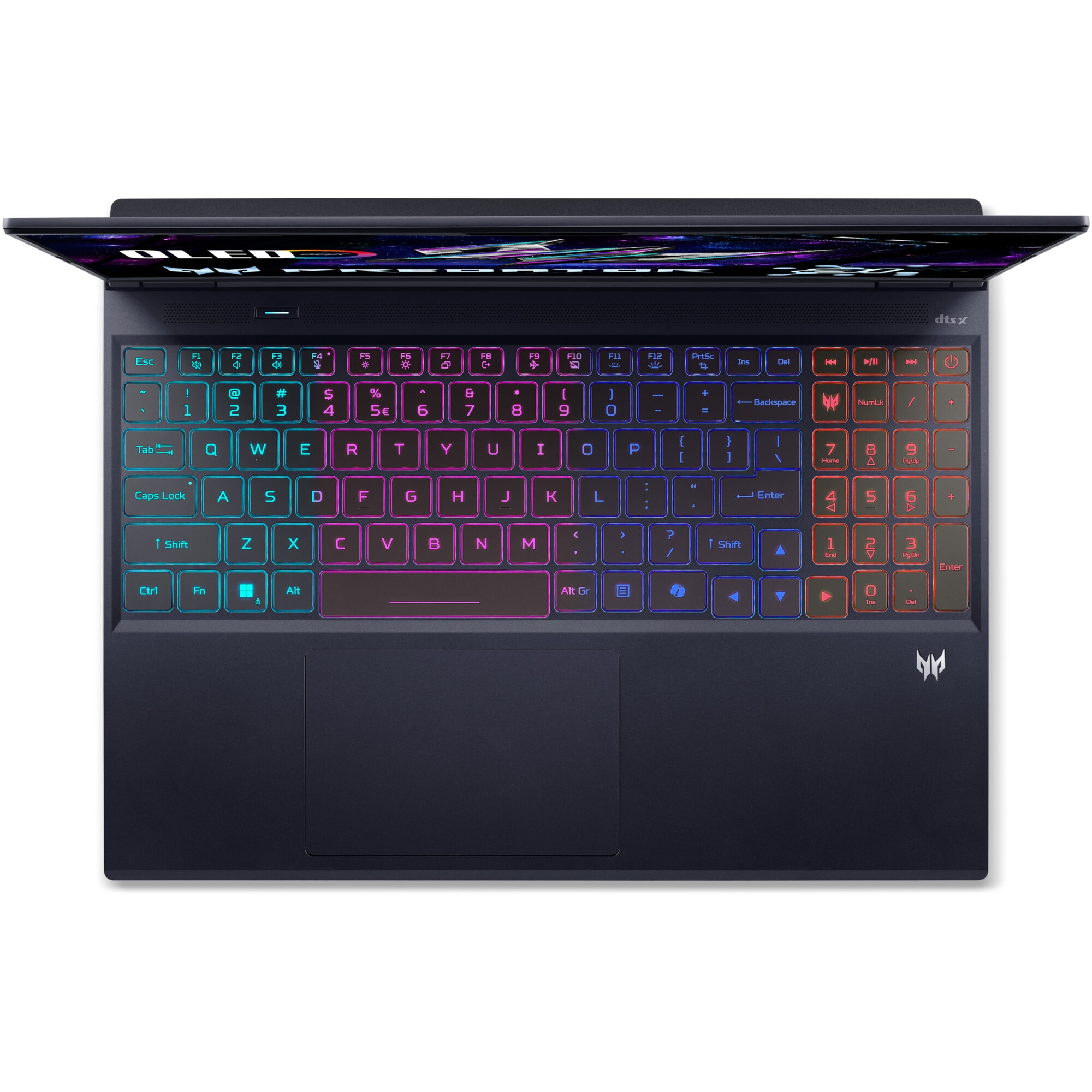 Laptop Gaming Acer Predator Helios Neo 16S AI OLED PHN16S-71-77YM cu procesor Intel® Core™ Ultra 7 255HX pana la 5.2GHz , 16'' WQXGA, OLED, 240Hz, 32GB DDR5 RAM, 1TB SSD, NVIDIA® GeForce RTX 5070 8GB GDDR7, No OS, Abyssal Black