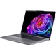 Laptop Acer Swift Go 14 AI OLED SFG14-64-R6AX cu procesor AMD Ryzen™ AI 5 340 pana la 4.8GHz, 14" WUXGA, OLED, 16GB LPDDR5X RAM, 512GB SSD, AMD Radeon™ 840M, Windows 11 Home, Sparkly Silver