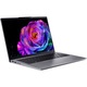 Laptop Acer Swift Go 14 AI OLED SFG14-64-R6AX cu procesor AMD Ryzen™ AI 5 340 pana la 4.8GHz, 14" WUXGA, OLED, 16GB LPDDR5X RAM, 512GB SSD, AMD Radeon™ 840M, Windows 11 Home, Sparkly Silver