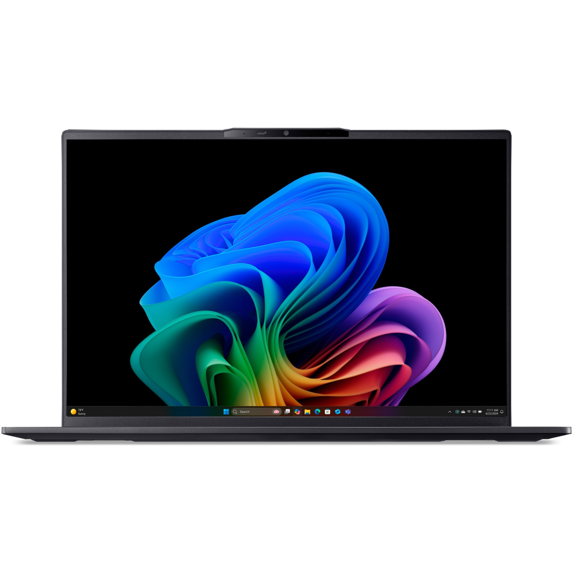 Laptop Acer Swift 16 AI OLED SF16-51-54HU cu procesor Intel® Core™ Ultra 5 226V pana la 4.5GHz, 16" WQXGA+, OLED, 120Hz, 16GB LPDDR5X RAM, 1TB SSD, Intel® Arc™ Graphics 130V, Windows 11 Home, Ice Black