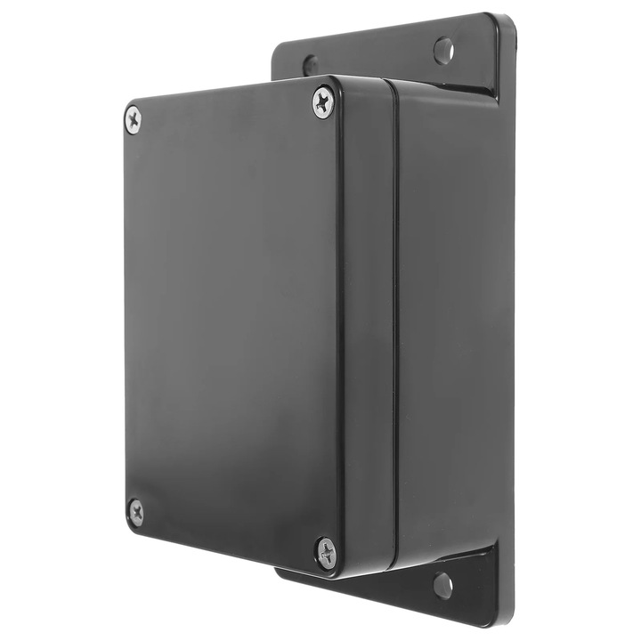 Cutie proiect ABS negru 15.2x9x5.5cm etansa IP67 pentru exterior