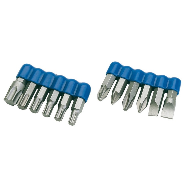 Set Biti Pentru Surubelnita De Impact (12 Piese) - Draper