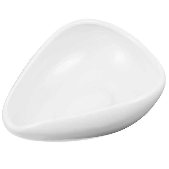 Lingurita pentru ceai ZYBLSSBB LSM1177-BCS0372475, ceramica, alb