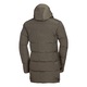 Jacheta izolata casual barbateasca cu gluga 3D fixa Domenico M darkgreen