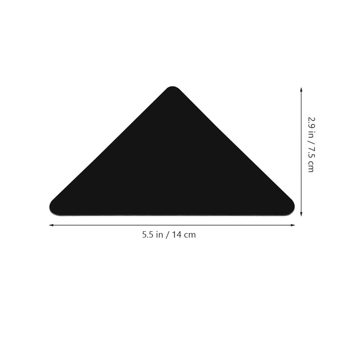 Banda adeziva pentru covoare, 12 bucati, multicolor, 14x7.5cm