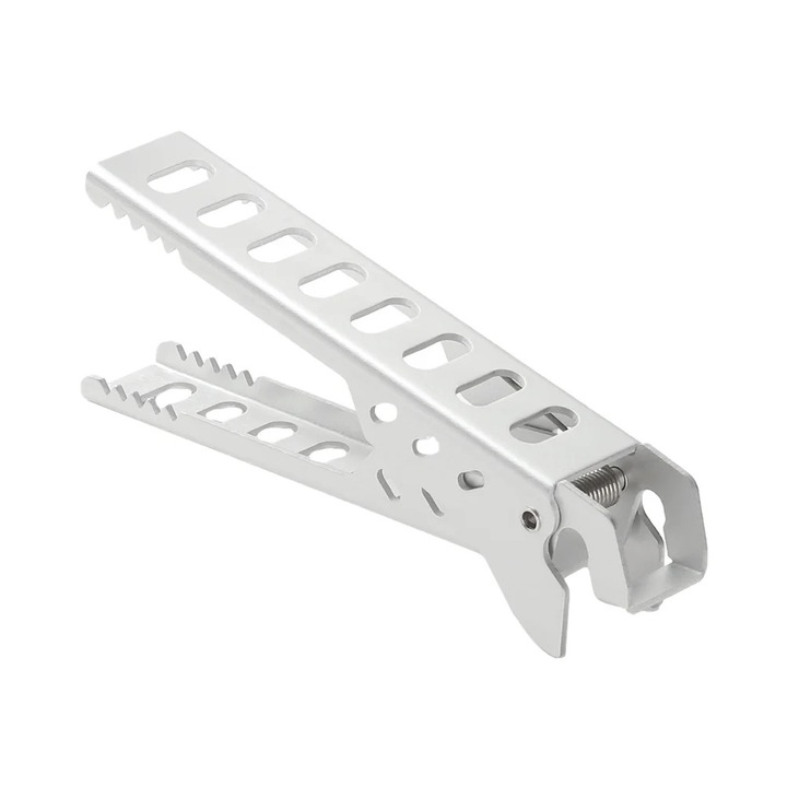 Cleste pentru oala camping, aluminiu, argintiu, 12.5x2.8x2.5cm