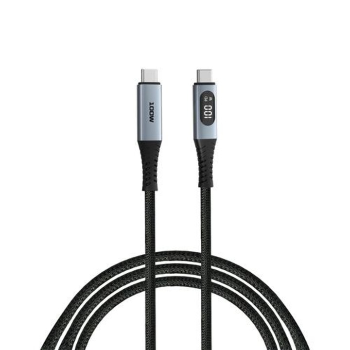 USB кабел, Verbatim Sync / Charge USB-C to USB-C 100W Display 120 cm