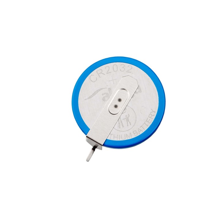 Baterie litiu Akyga CR2032 HP2D 3V 210mAh cu mufe 2 pini, -20C până la +60C