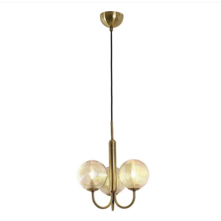 EDC® csillár 3 arany titánnal 3xE27 maximum 60W x3