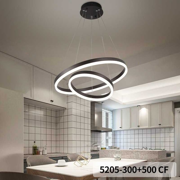 Csillár Sueva® LED Brown 2 db 2.4G wifi távirányítóval állítható fény/hideg/meleg/semleges intenzitás